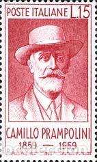 Selos: Italia - 786 - 1959 Cent del soci&oacute;logo Camilo Prampolini Lujo