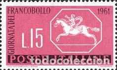 Francobolli: Italia - 861 - 1961 3er D&iacute;a del sello Lujo