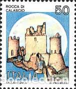 Francobolli: Italia - 2002 - 1993 Serie-castillos-Lujo