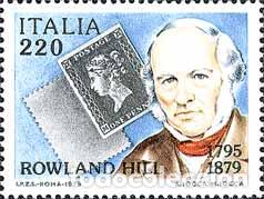 Sellos: Italia - 1409 - 1979 Cent. muerte de sir Rowland Hill Lujo