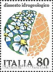 Selos: Italia - 1488 - 1981 El desorden hidrol&oacute;gico-Lujo