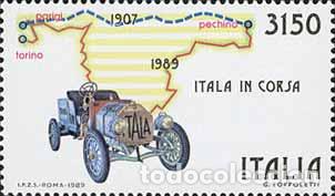 Selos: Italia - 1803 - 1989 Rallys de 1907 y 1989 Lujo