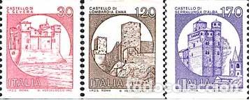 Sellos: Italia - 1457/59 - 1980 Castillos Lujo