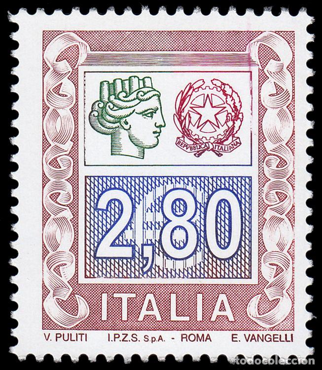 Sellos: Italia Italy 2688 2004 Serie corriente Emblemas Valor alto MNH