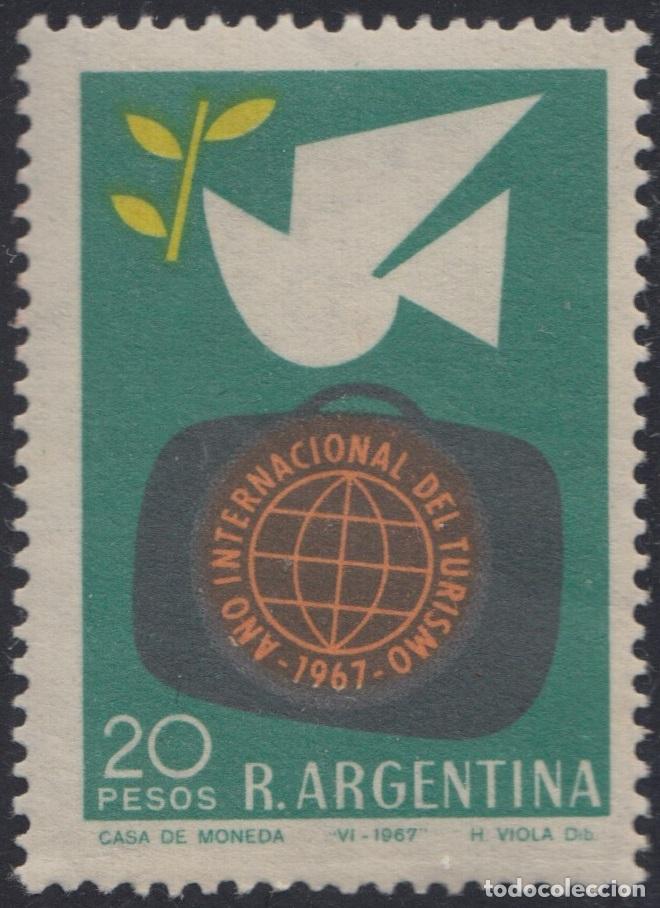 Francobolli: Argentina 794 1967 A&ntilde;o Internacional del turismo MH
