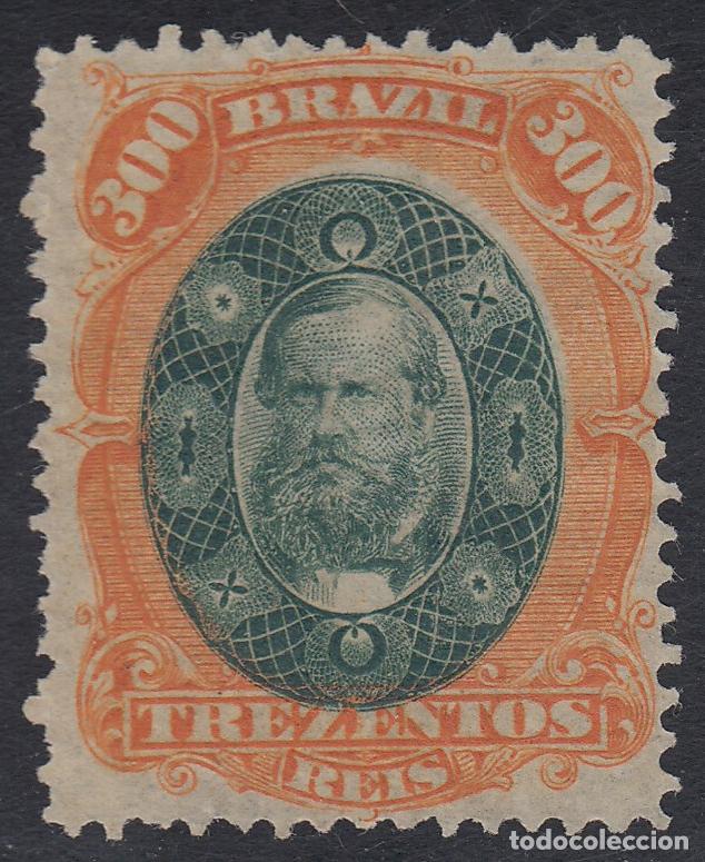 Timbres: Brasil Brazil 47 1878 Emperador Pedro II MH