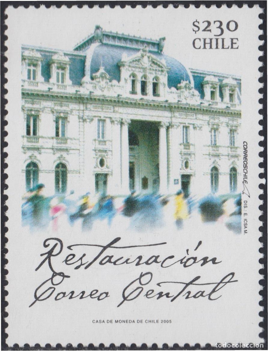 Sellos: Chile 1700 2005 Restauraci&oacute;n del edificio de Correos Central MNH - Foto 1