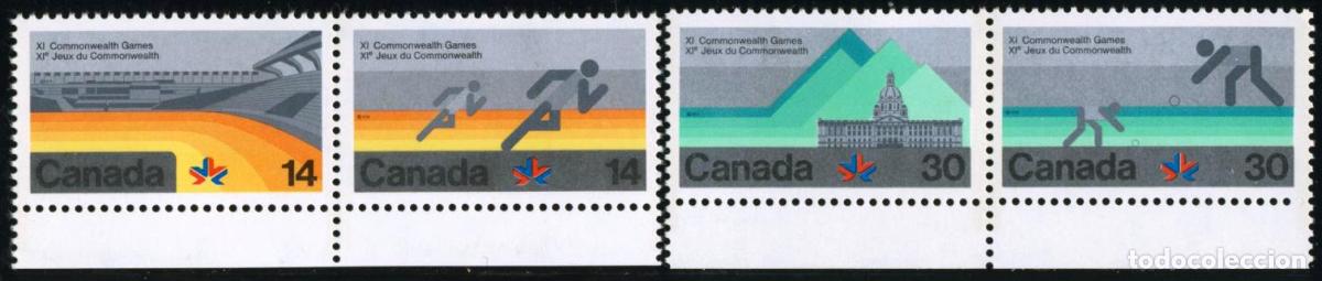 Sellos: DEP4 Canada 672/75 MNH - Foto 1