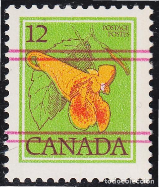 Sellos: Canada 671 Flor Flower usado - Foto 1