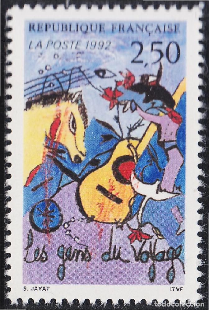 Stamps: France Francia 2784 1992 M&uacute;sica MNH