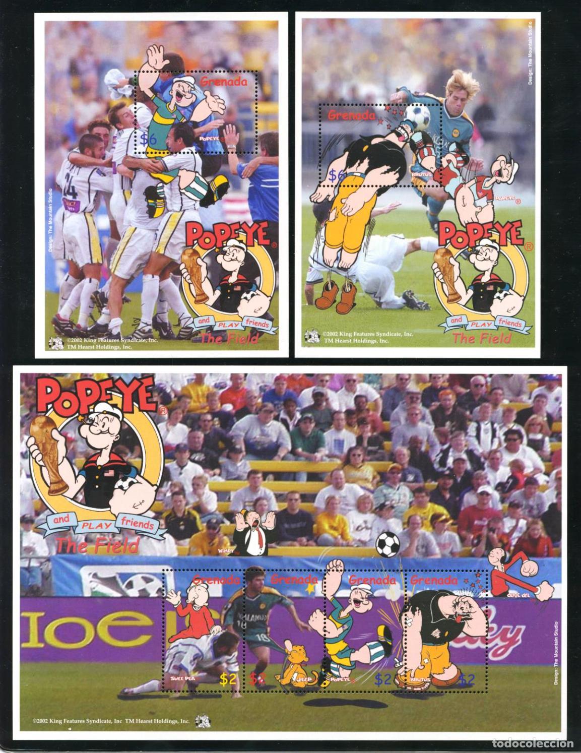 Sellos: DEP5 Grenada 3 HB 2002 MNH - Foto 1