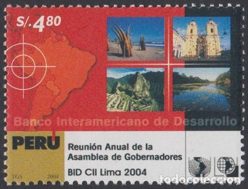 Selos: Per&uacute; 1419 2004 Reuni&oacute;n anual de asamblea de Gobernadores BID MNH
