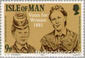 Sellos: Man (isla de ) - 184 - 1981 Cent. del derecho a voto de la mujeres de Man-sufrag