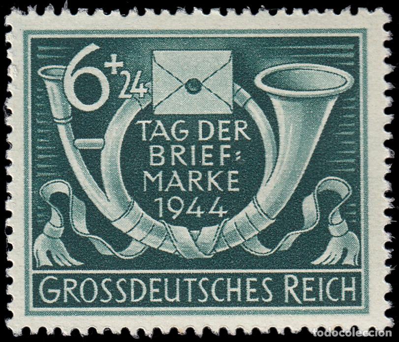 Selos: Alemania Imperio Germany 815 1944 D&iacute;a del sello MH