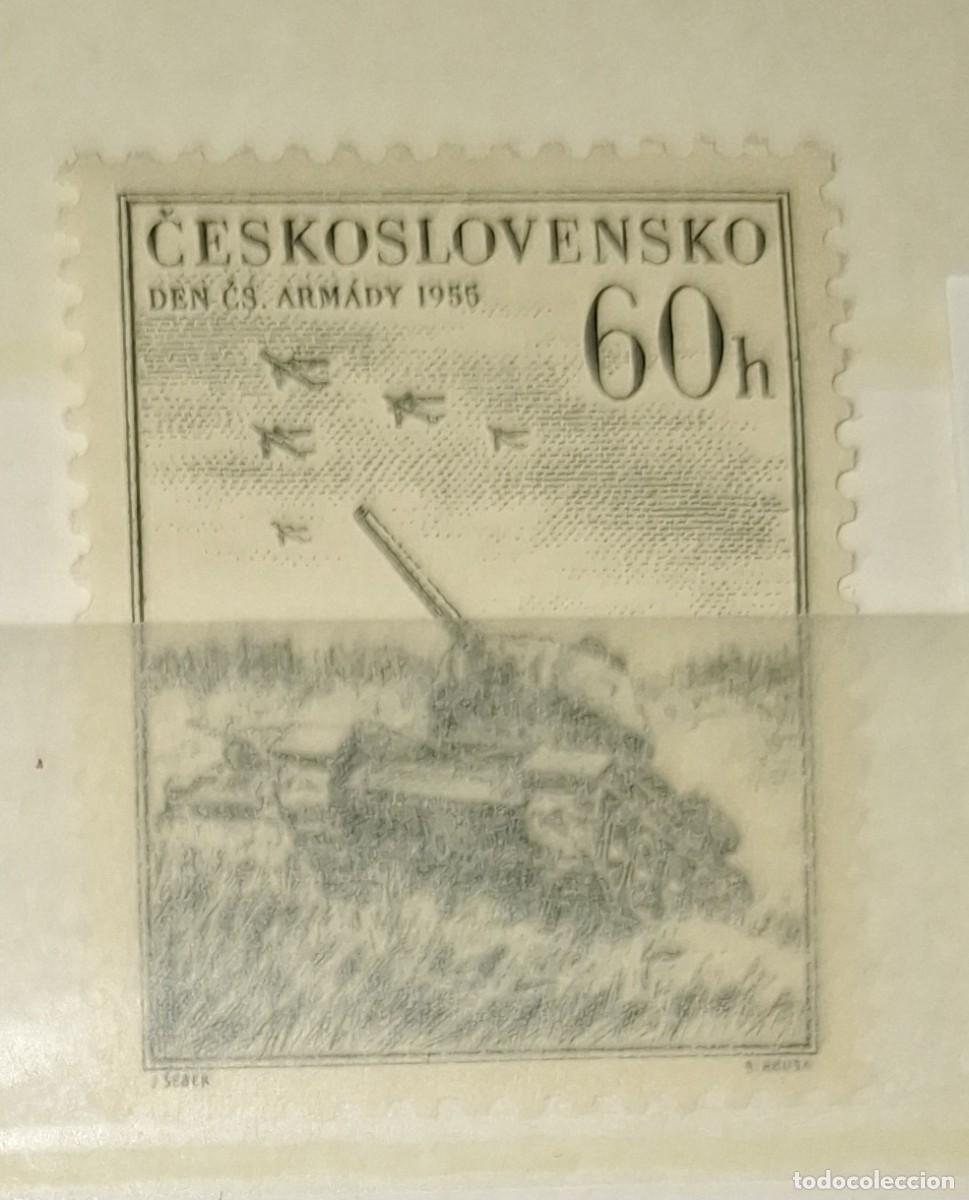 Selos: CHECOSLOVAQUIA, 1955, CAT.YT. 830.