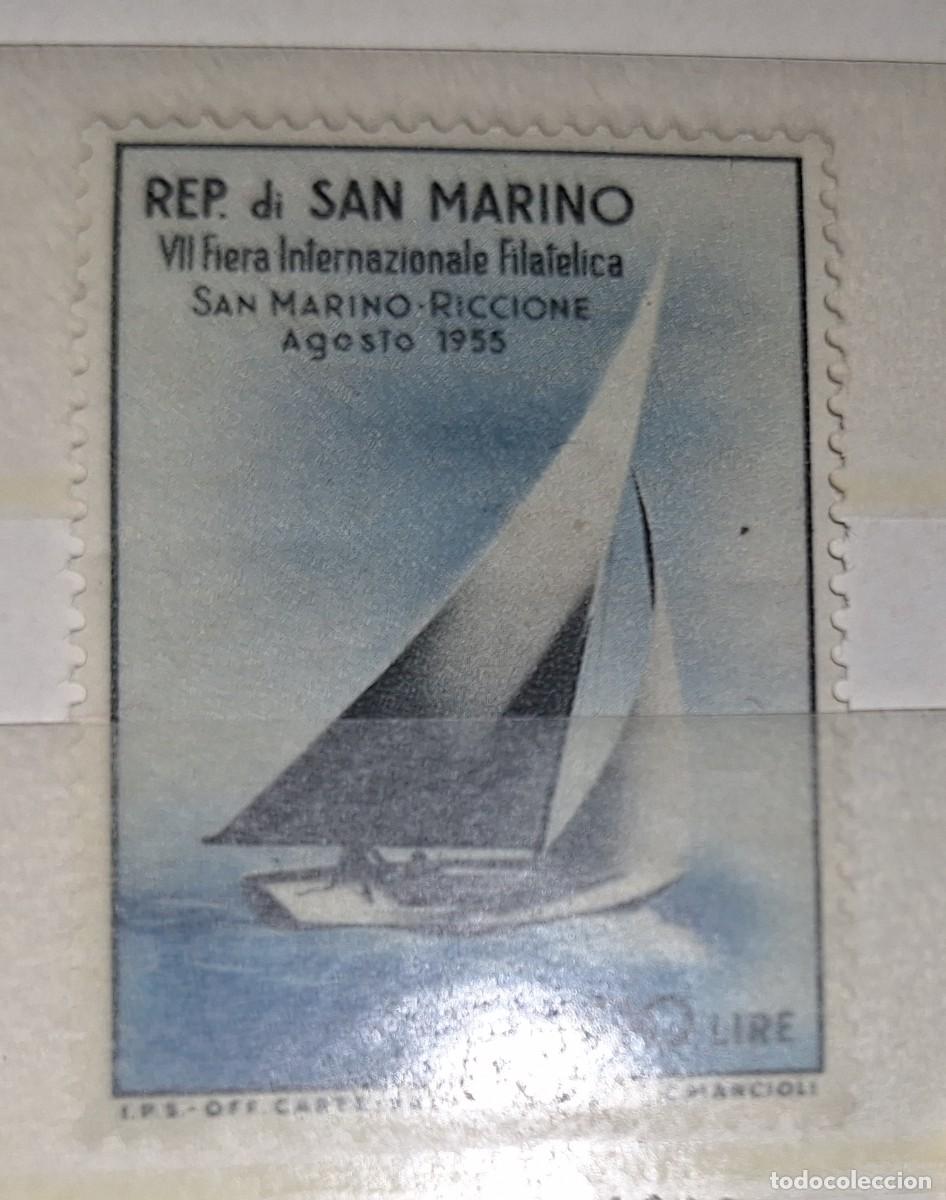 Selos: SAN MARINO, 1955, CAT.YT. 386.