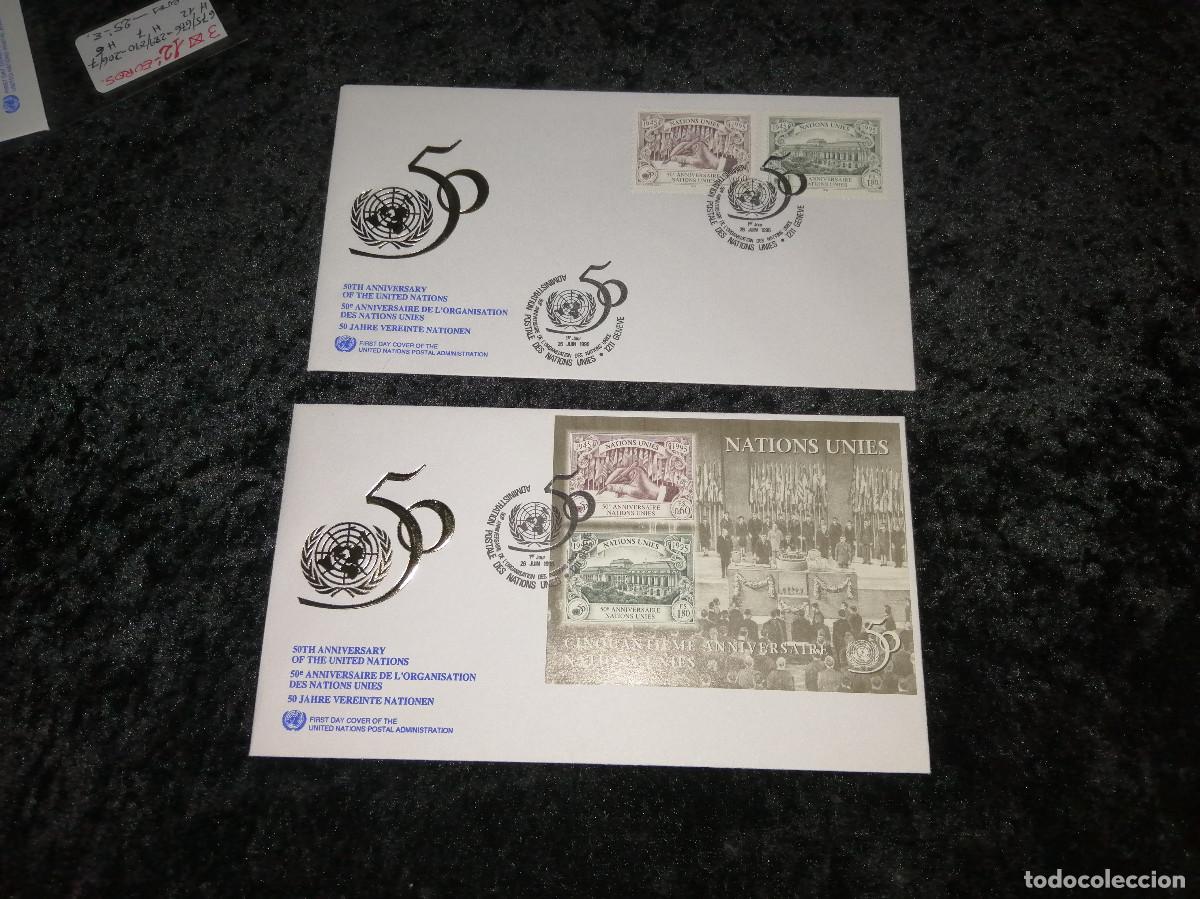 Briefmarken: LOTE SOBRES PRIMER DIA - 50 ANIVERSARIO NACIONES UNIDAS