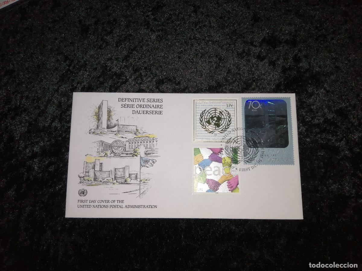 Briefmarken: SOBRE PRIMER DIA - 50 ANIVERSARIO NACIONES UNIDAS