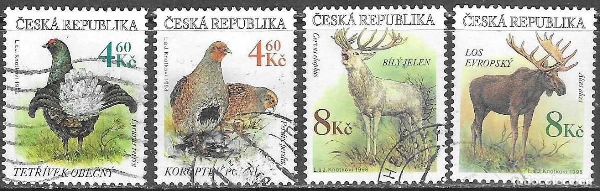 Selos: SELLOS USADOS DE R.CHECA 1998, YT 173/ 76