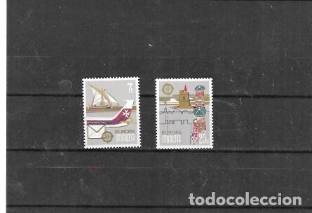 Sellos: MALTA N&ordm; 583 AL 584 (**) - Foto 1