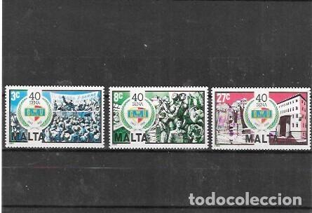 Sellos: MALTA N&ordm; 678 AL 680 (**) - Foto 1