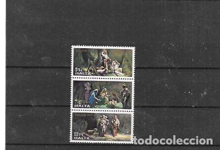 Sellos: MALTA N&ordm; 554 AL 556 (**) - Foto 1