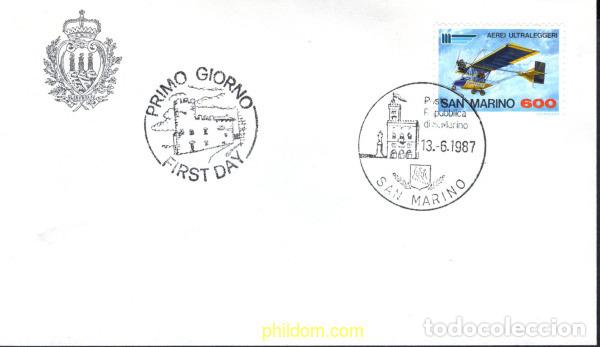 Briefmarken: 377049 MNH SAN MARINO 1987 AVIACION DEPORTIVA. ULTRALIGEROS