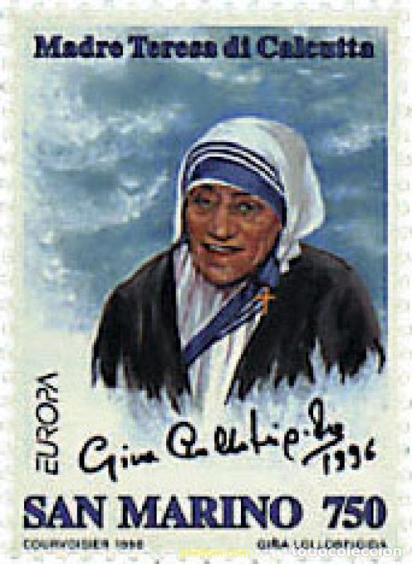 Sellos: 63034 MNH SAN MARINO 1996 EUROPA CEPT. MUJERES CELEBRES
