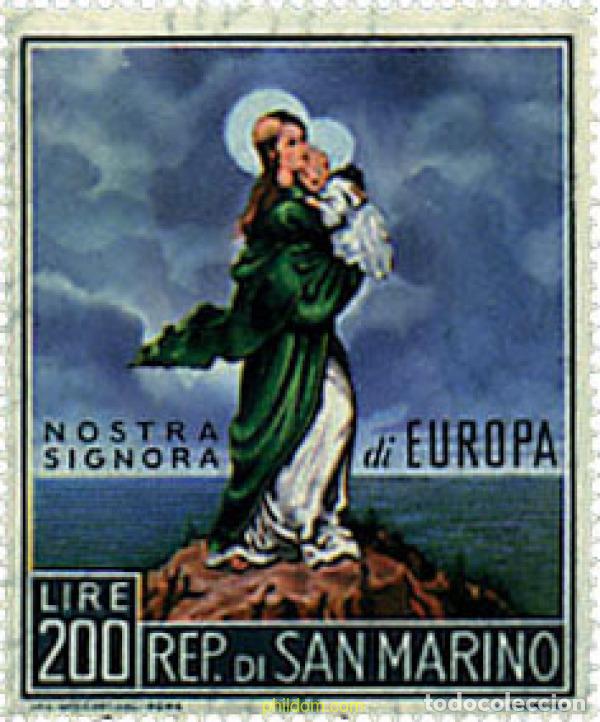 Briefmarken: 62113 MNH SAN MARINO 1966 EUROPA CEPT. NAVIO EUROPA