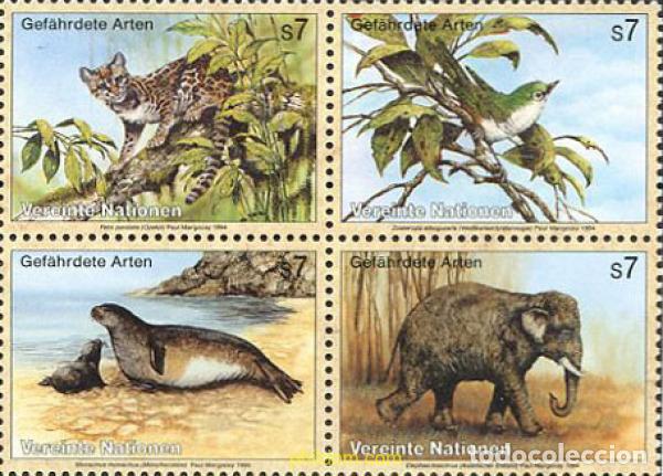Briefmarken: 6879 MNH NACIONES UNIDAS. Viena 1994 PROTECCION DE LA NATURALEZA