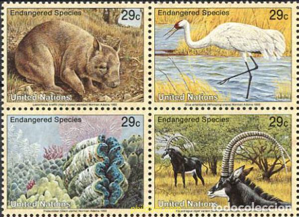 Briefmarken: 35437 MNH NACIONES UNIDAS. Nueva York 1993 PROTECCION DE LA NATURALEZA