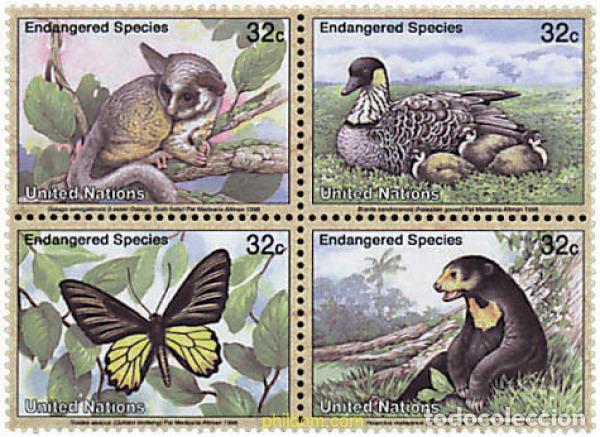 Briefmarken: 158719 MNH NACIONES UNIDAS. Nueva York 1998 PROTECCION DE LA NATURALEZA
