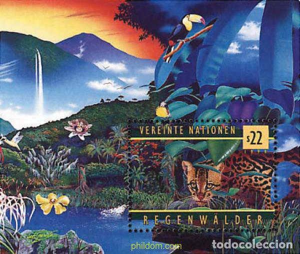 Briefmarken: 100195 MNH NACIONES UNIDAS. Viena 1998 PROTECCION DEL MEDIO AMBIENTE