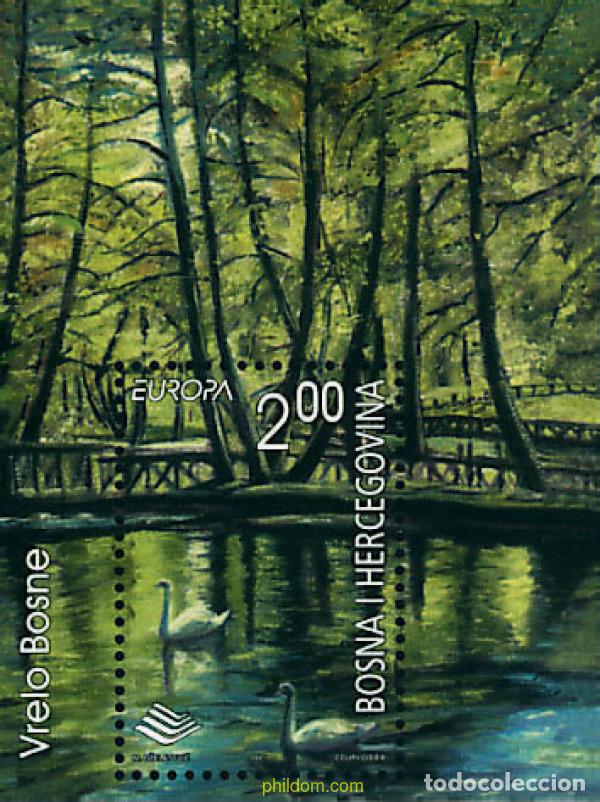Selos: 82383 MNH BOSNIA-HERZEGOVINA 2001 EUROPA CEPT. CONSTRUCCION EUROPEA