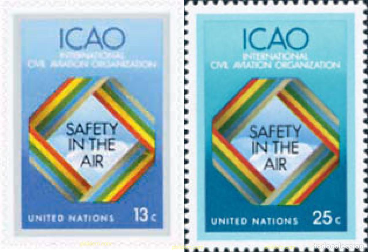 Selos: 127189 MNH NACIONES UNIDAS. Nueva York 1978 SEGURIDAD AEREA