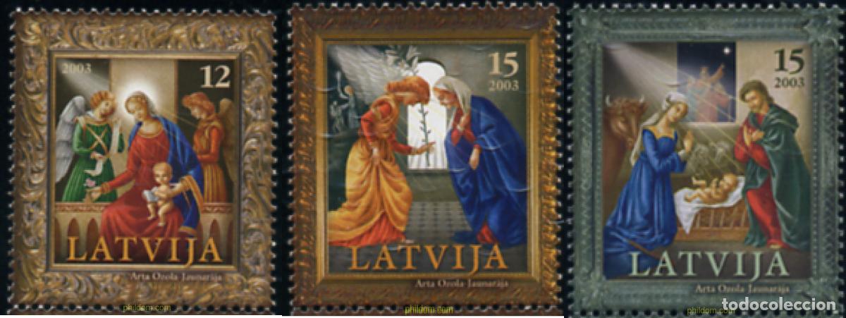 Sellos: 164456 MNH LETONIA 2003 NAVIDAD - Foto 1