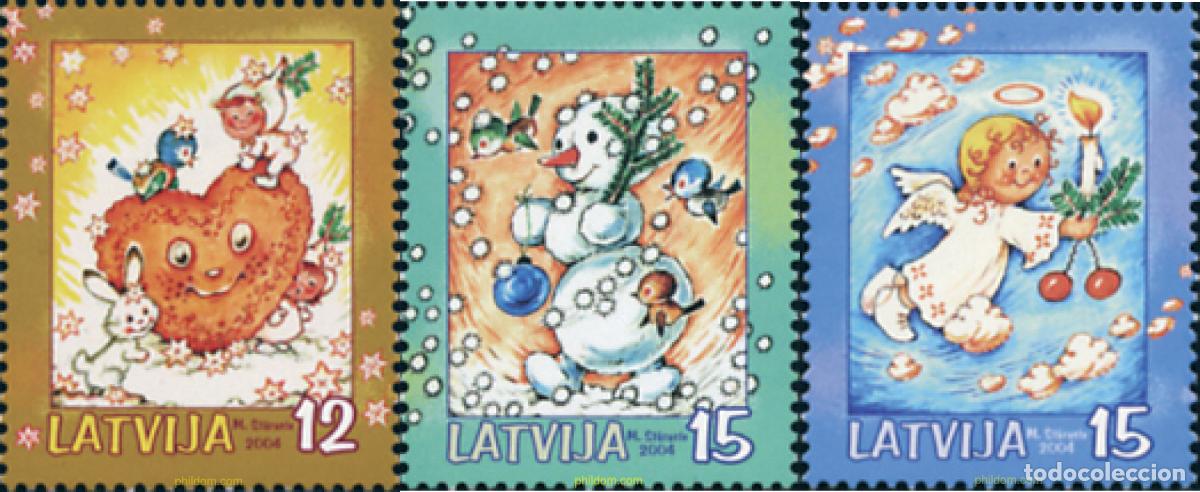 Sellos: 164512 MNH LETONIA 2004 NAVIDAD - Foto 1