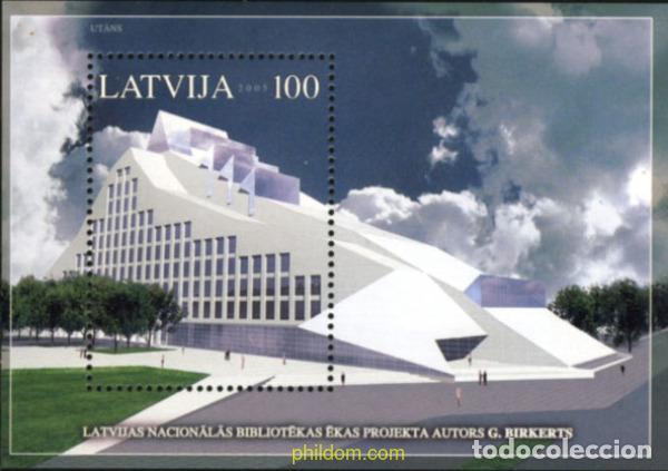 Sellos: 164558 MNH LETONIA 2005 EDIFICIOS - Foto 1