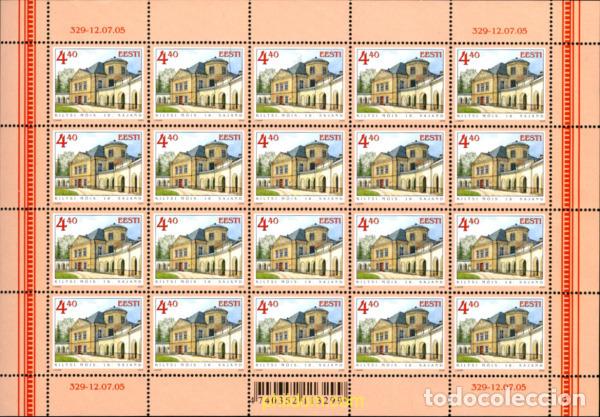 Sellos: 183832 MNH ESTONIA 2005 EDIFICIO - Foto 1