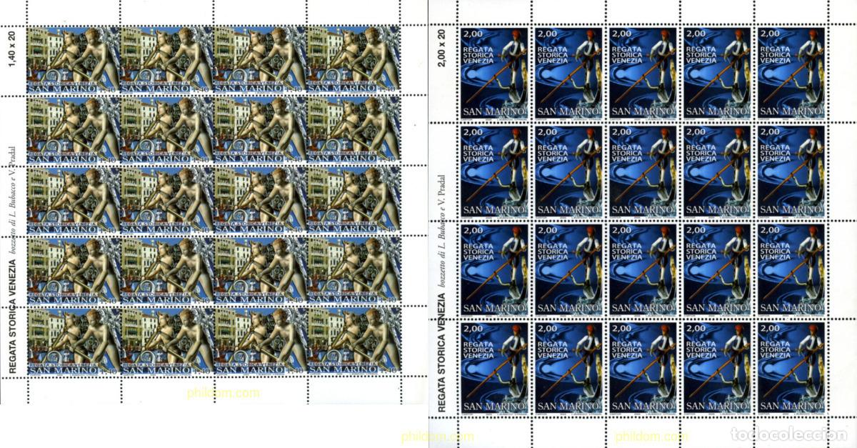 Francobolli: 185168 MNH SAN MARINO 2005 REGATA HISTORICA DE VENECIA