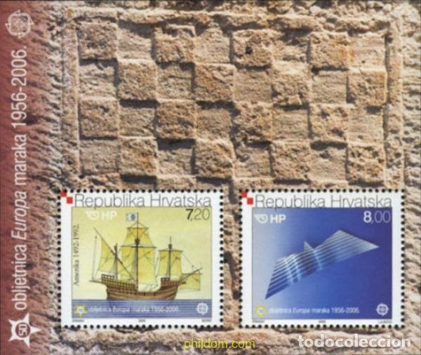 Stamps: 185687 MNH CROACIA 2005 CINCUENTENARIO DE LA EMISION DE SELLOS POSTALES DE EUROPA