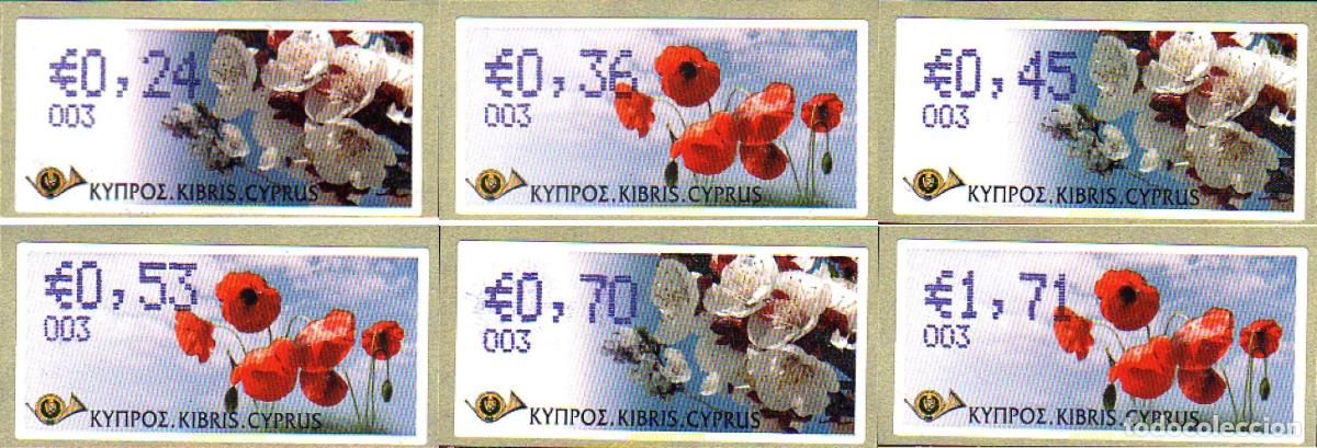 Sellos: 223473 MNH CHIPRE 2008 DISTRIBUCION AUTOMATICA - Foto 1
