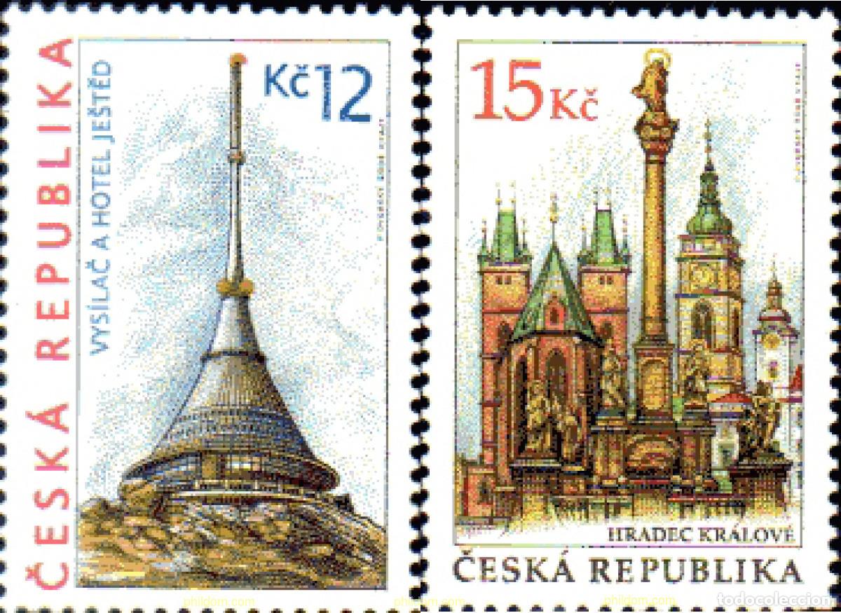 Sellos: 226409 MNH CHEQUIA 2008 EDIFICIOS DE NUESTRO PAIS - Foto 1