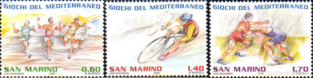 Francobolli: 233647 MNH SAN MARINO 2009 JUEGOS DEL MEDITERRANEO