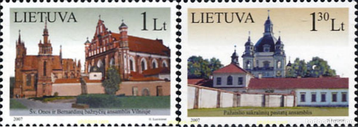 Sellos: 238621 MNH LITUANIA 2007 - Foto 1