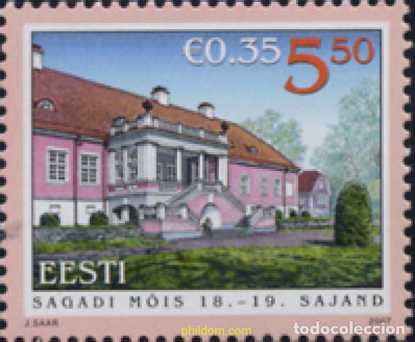 Sellos: 240397 MNH ESTONIA 2007 EDIFICIO - Foto 1