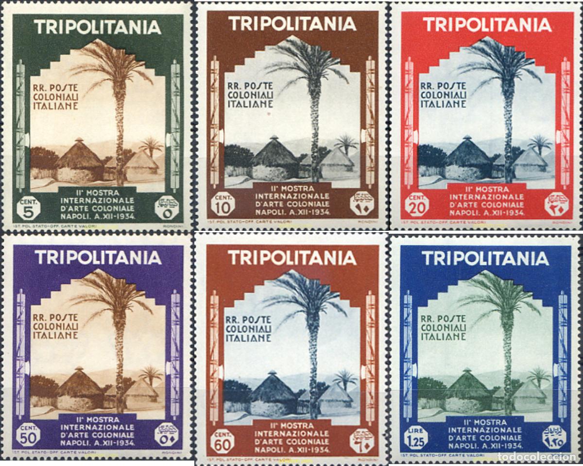 Briefmarken: 366057 HINGED TRIPOLITANIA 1934 II MUESTRA INTERNACIONAL DE ARTE COLONIAL EN NAPOLES