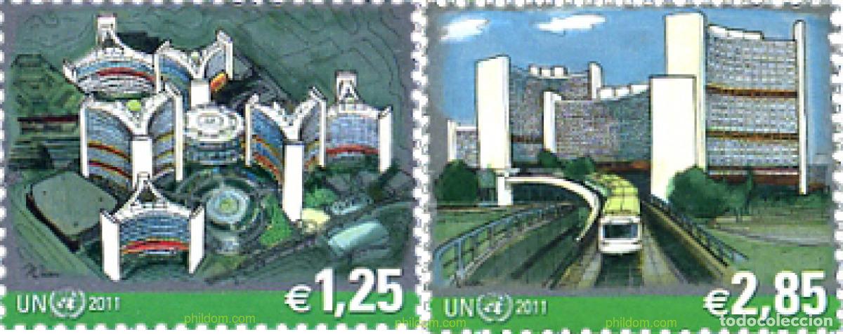 Selos: 259441 MNH NACIONES UNIDAS. Viena 2011 SERIE BASICA