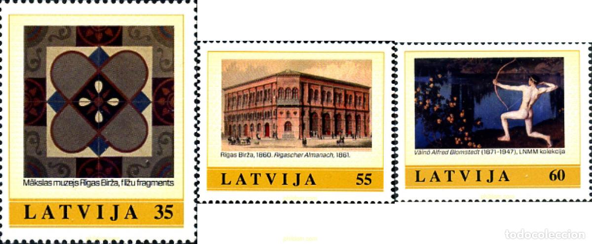 Sellos: 269281 MNH LETONIA 2011 LA BOLSA DE RIGA - Foto 1