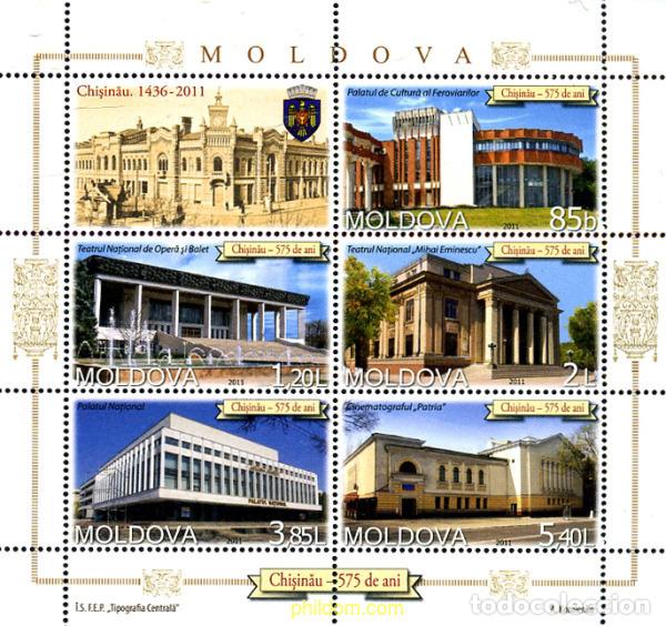 Briefmarken: 274239 MNH MOLDAVIA 2011 CHISTANAU